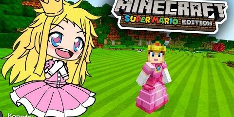 👸👸 księżniczka Peach gra w Minecraft #1 (ta od Mario) 👸👸