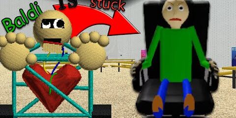 💺 BALDI PRZYKLEIŁ SIĘ DO KRZESŁA (i nie umie wstać!) 💺