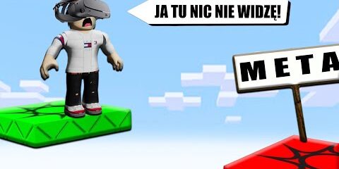 😖 ZAGRAŁEM W ROBLOXA NA OKULARACH VR *dostałem oczopląsów* 😖