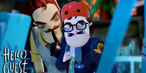 🤔 GLITCHE I SEKRETY W HELLO GUEST 🤔