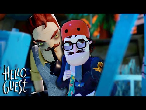 🤔 GLITCHE I SEKRETY W HELLO GUEST 🤔