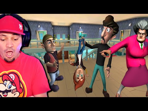 👩‍🏫 PANI TEODOR I JEJ NOWI KOLEDZY?! | Scary Robbery Home Clash 👩‍🏫