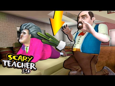 🤕 PANI TEODOR I PRANK Z KAKTUSEM! (miała igły w tyłeczku) | Scary Teacher 3D 🤕