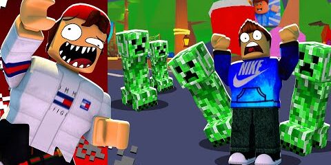 🤣 OBRONA PRZED CREEPERAMI NIE POSZŁA ZBYT DOBRZE! – Roblox Creeper Chaos 🤣