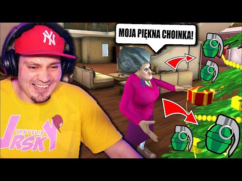 zawiesilem-granaty-na-choince-pani-teodor-scary-teacher-3d.jpg 😂 ZAWIESIŁEM GRANATY NA CHOINCE PANI TEODOR! | Scary Teacher 3D 😂