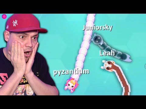 🐍 MOJE “REKORDY” W SNAKE.IO! 🐍