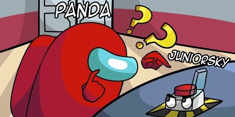 😂 PRZEBRAŁEM SIĘ ZA PRZYCISK W AMONG US! *chyba się nie zorientował* 😂