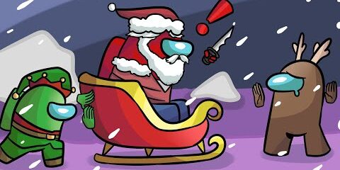 🦌 W AMONG US RENIFERY UCIEKAJĄ I NIE CHCĄ PRACOWAĆ NA ŚWIĘTA!  🦌