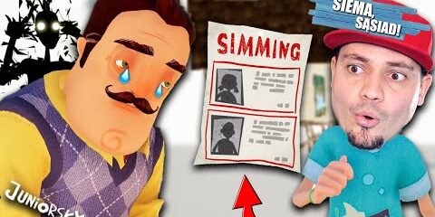 SEKRETY SĄSIADA 😥 Smutne Zakończenie ☹️ (Juniorsky Hello Neighbor Część 6)