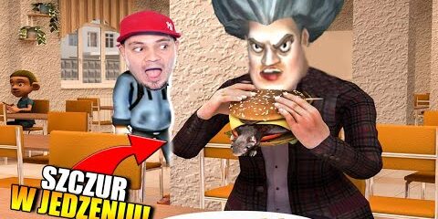 SZCZUR W KANAPCE NAUCZYCIELKI! 😂 Moja Straszna Nauczycielka