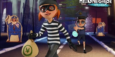 DZIECI SĄSIADA I ZABAWA W POLICJANTÓW I ZŁODZIEI 🧒 Hello Neighbor Hide And Seek (Akt 2)