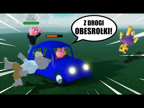 ROZJECHAŁEM PIGGY AUTEM! 🐷 Piggy Intecity