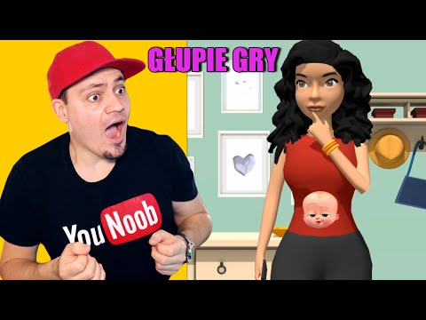 POKAZUJĘ GŁUPIEJ MAMIE JAK URODZIĆ DZIECKO 👶 Save The Baby 👶 Głupie Gry