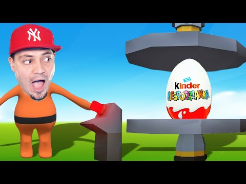 ZGNIOTŁEM KINDER NIESPODZIANKĘ! | Teardown Mody
