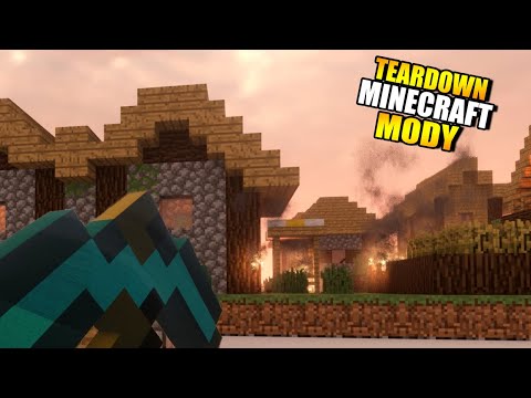 NISZCZĘ WIOSKĘ Z MINECRAFTA W TEARDOWN 😮 Teardown Mody