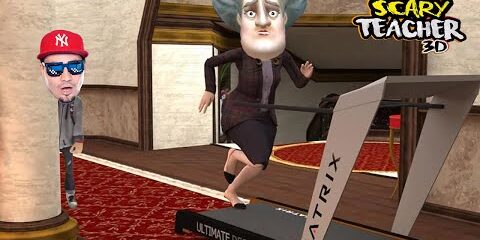 PRANK Z BIEŻNIĄ NA NAUCZYCIELCE! 🧟 My Scary Teacher 2