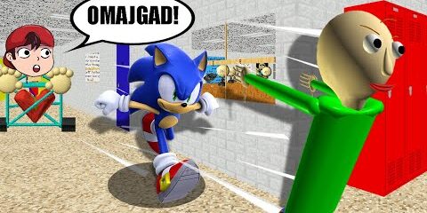 BALDI JEST SZYBSZY NIŻ SONIC! *omajgad ale fajny mod!* 🏃‍♂️💨