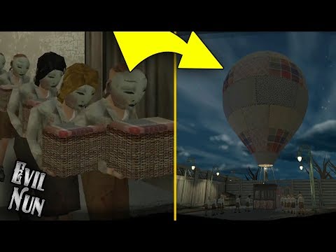 ⛑️ RATUJEMY DZIECI I UCIEKAMY BALONEM! *koniec* | Evil Nun #17