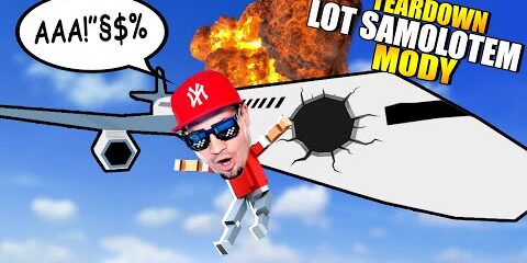 DZIURA W SAMOLOCIE! *porozrywało ludzi* ✈ Teardown Mody