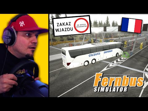 SINDBAD I PROBLEMY NA GRANICY Z FRANCJĄ! *nie chcieli mnie wpuścić* 🚌 Fernbus Simulator