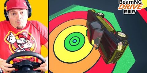 TEN SKOK POŁAMAŁ MI PRAWIE KRZESŁO!!! 🚗 Beam.NG Mody