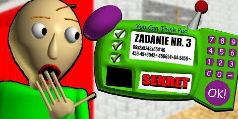 PRAWDZIWA ODPOWIEDŹ NA CIĘŻKIE PYTANIE W BALDI! *było takie proste*… 👨‍🏫