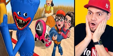 HUGGY WUGGY TO LALKA ZE SQUID GAME! 😹