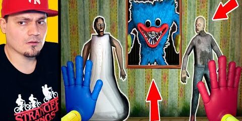 HUGGY WUGGY U GRANNY! *są przerażeni* 🙀