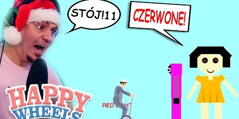 SQUID GAME w HAPPY WHEELS! *nie wytrzymałem* 🤦‍♀️