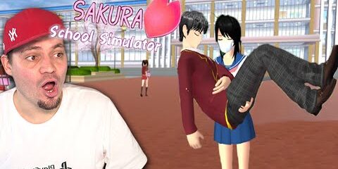 NOSZĘ SENPAIA NA RĘKACH ❤️ Sakura School Simulator