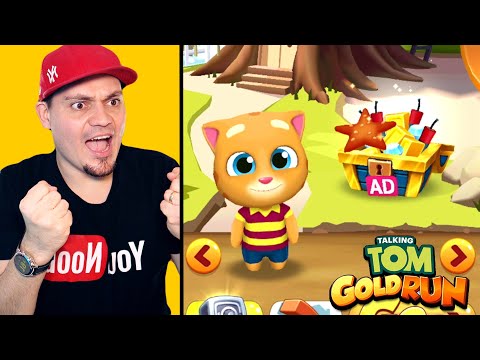 ODBLOKOWAŁEM GINGERA!🥇 Talking Tom Gold Run