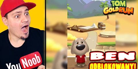 ODBLOKOWAŁEM BENA! 😱 Talking Tom Gold Run