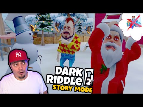 SĄSIAD NISZCZY ŚWIĘTA?! 🧑‍🎄 Dark Riddle 2 Christmas