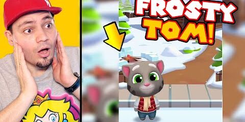 ODBLOKOWAŁEM FROSTY TOMA! 😱 Talking Tom Gold Run