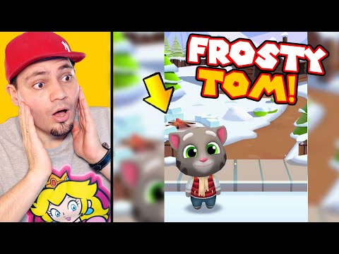 ODBLOKOWAŁEM FROSTY TOMA! 😱 Talking Tom Gold Run