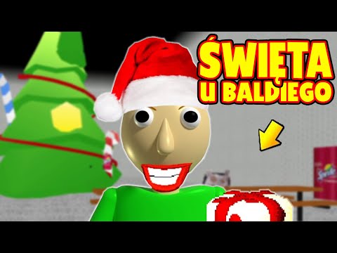 BALDI I SZUKANIE PREZENTÓW! *zaprosił mnie na Święta* 🧑‍🎄