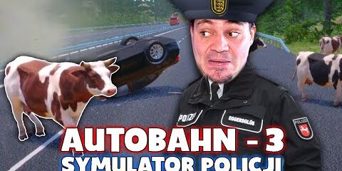 PRACUJĘ W NIEMIECKIEJ DROGÓWCE! *praca z krowami* 👮 Autobahn Police Simulator 3