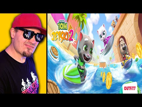 TALKING TOM NA SKUTERACH WODNYCH! 🛵💦 Talking Tom Jetski 2