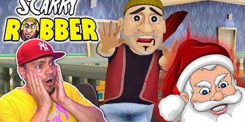 KUZYNI PANI TEODOR I PUŁAPKA NA MIKOAJA! 🧑‍🎄 Scary Robber Home Clash