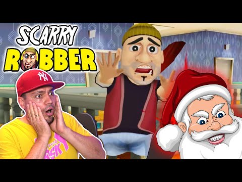 KUZYNI PANI TEODOR I PUŁAPKA NA MIKOAJA! 🧑‍🎄 Scary Robber Home Clash