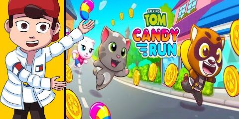 talking-tom-zbiera-cukierki-talking-tom-gold-run.jpg TALKING TOM ZBIERA CUKIERKI! 🍬 Talking Tom Gold Run