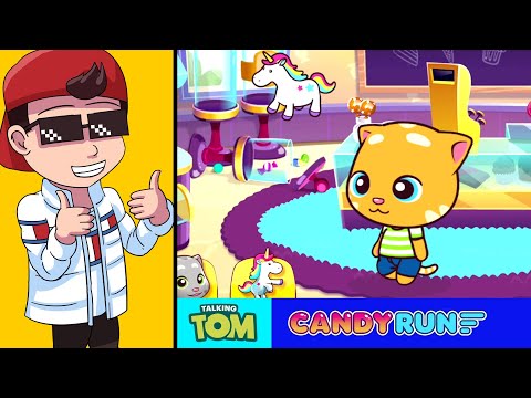 ODBLOKOWAŁEM GINGER’a!🍬 Talking Tom Gold Run