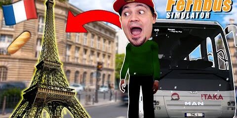 Bujam się po PARYŻU *dziś nie pracuję* 🗼 Fernbus Simulator