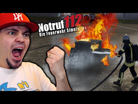 Palety się PALĄ! 🚒 Symulator Strażaka Notruf 112