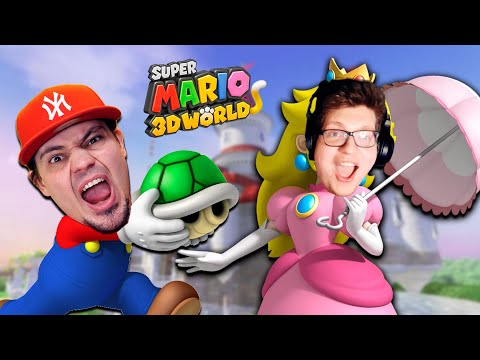 MARIO i PEACH to zgrany TEAM! 😸 Super Mario 3D World Online #07
