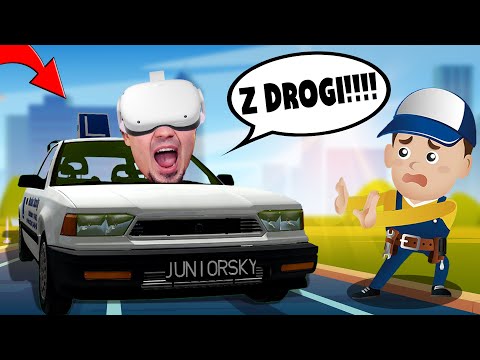 nauka-jazdy-na-vr-potracilem-pieszych-city-car-driving.jpg 🚗 NAUKA JAZDY NA VR! *potrąciłem pieszych* | City Car Driving 🚗