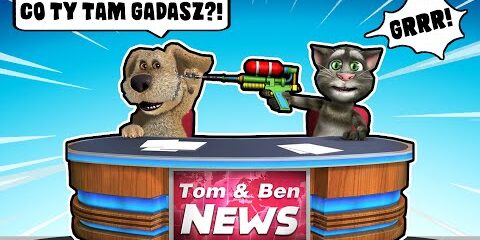 📰 TALKING TOM i BEN w WIADOMOŚCIACH! 📰