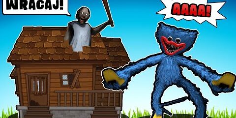 Uciekam jako HUGGY WUGGY z domu GRANNY! 😁