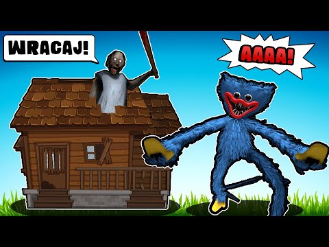 Uciekam jako HUGGY WUGGY z domu GRANNY! 😁
