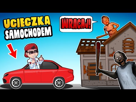 Uciekam SAMOCHODEM od GRANNY! 🚓
